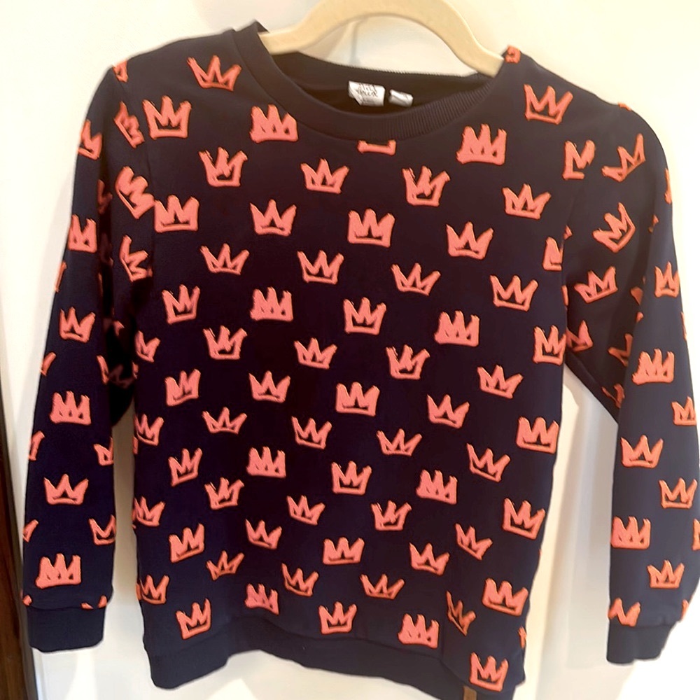 Deux par Deux, Boys Crown Sweatshirt, Size 12, 152 cm